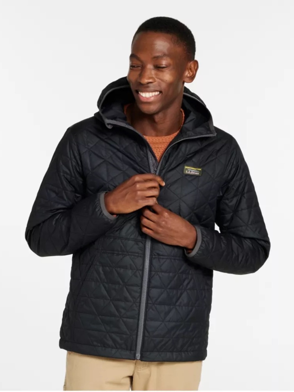 LL Bean Katahdin Insulated Hooded Jacket